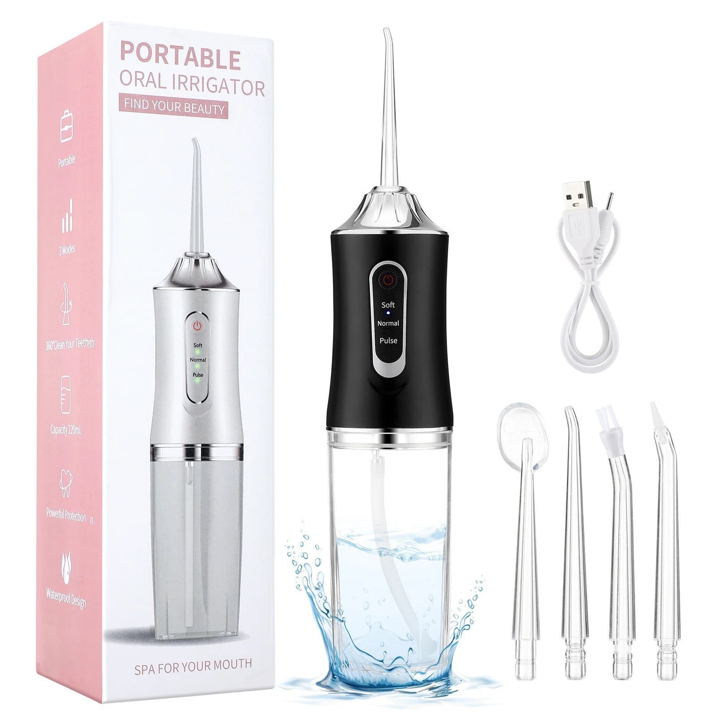 Electric Actuator Portable Household Water Toothpick