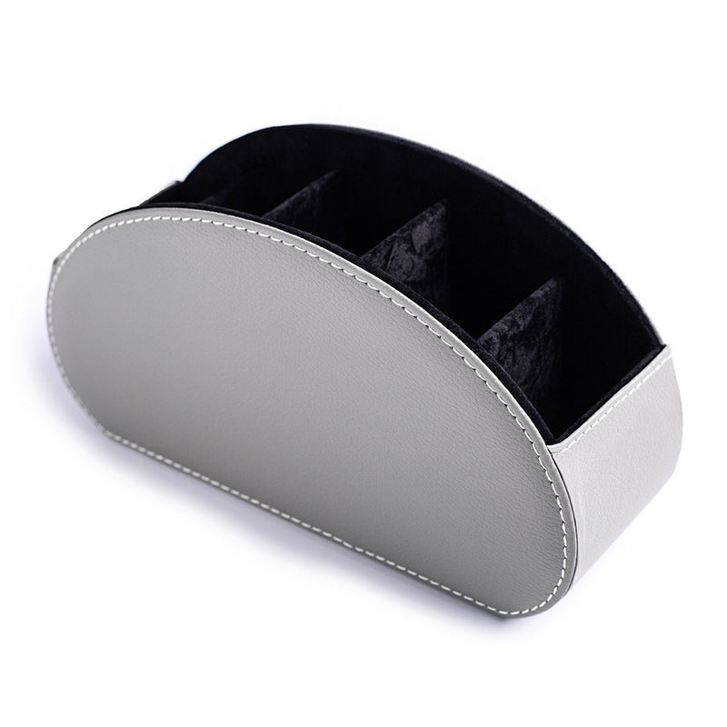 Household Supplies Remote Control Storage Box Of Leather