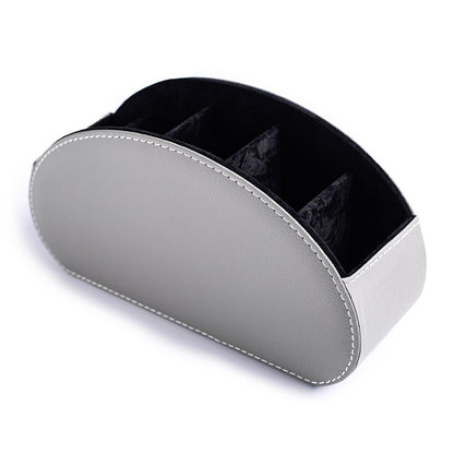 Household Supplies Remote Control Storage Box Of Leather