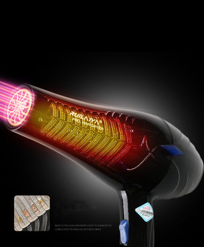 Household High-power Hair Dryer Blue Light