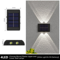 4LED Convex Mirror White Light