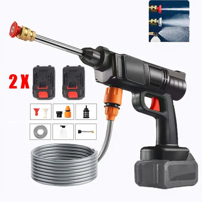 Spray Brushless Water Gun Car Washing House Cleaning Automatic Impact
