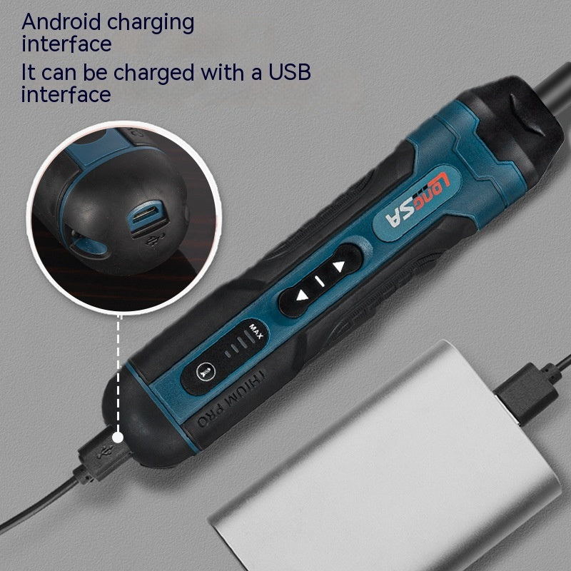 Torque Adjustment Straight Handle 36V Electric Screwdriver Small