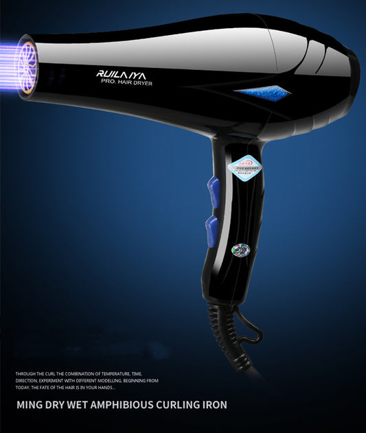 Household High-power Hair Dryer Blue Light