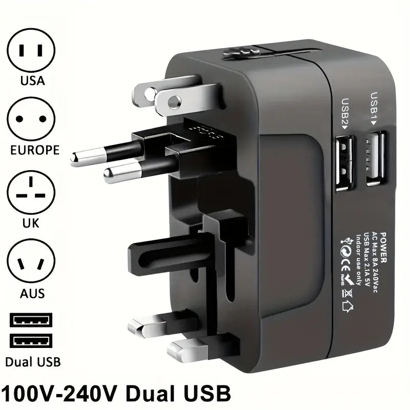 Multi Function Charger For Overseas Travel Adapter
