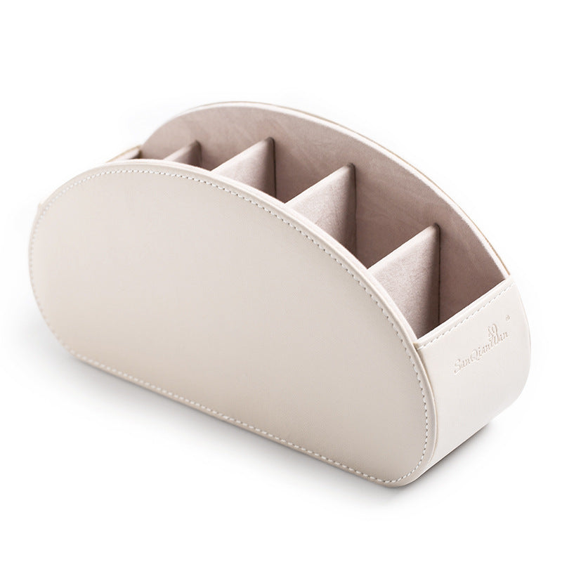 Household Supplies Remote Control Storage Box Of Leather