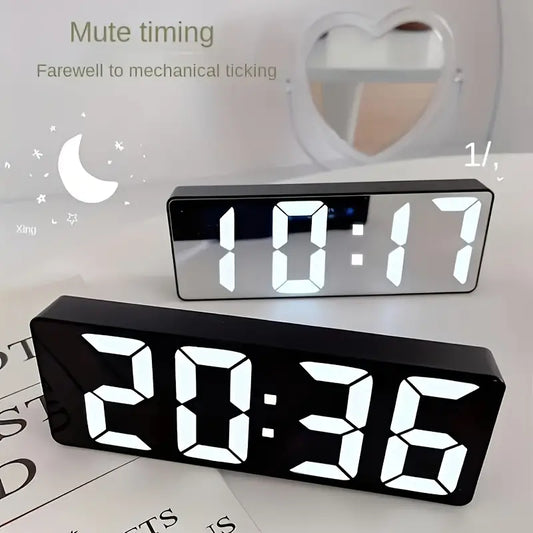 Simple Digital Clock Display Living Room