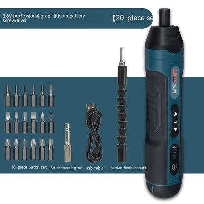 Torque Adjustment Straight Handle 36V Electric Screwdriver Small